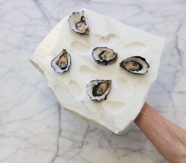MARBLE OYSTER PLATTER